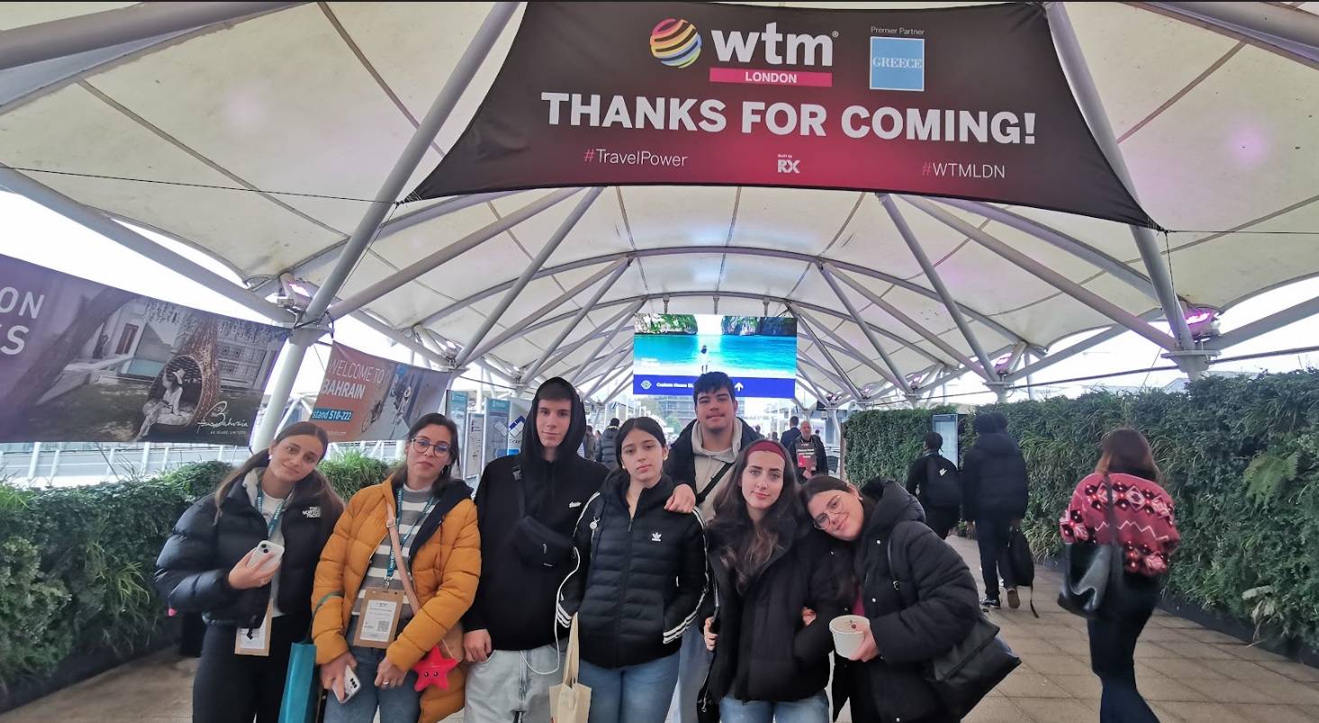 Visita de estudo ao World Travel Market, Londres